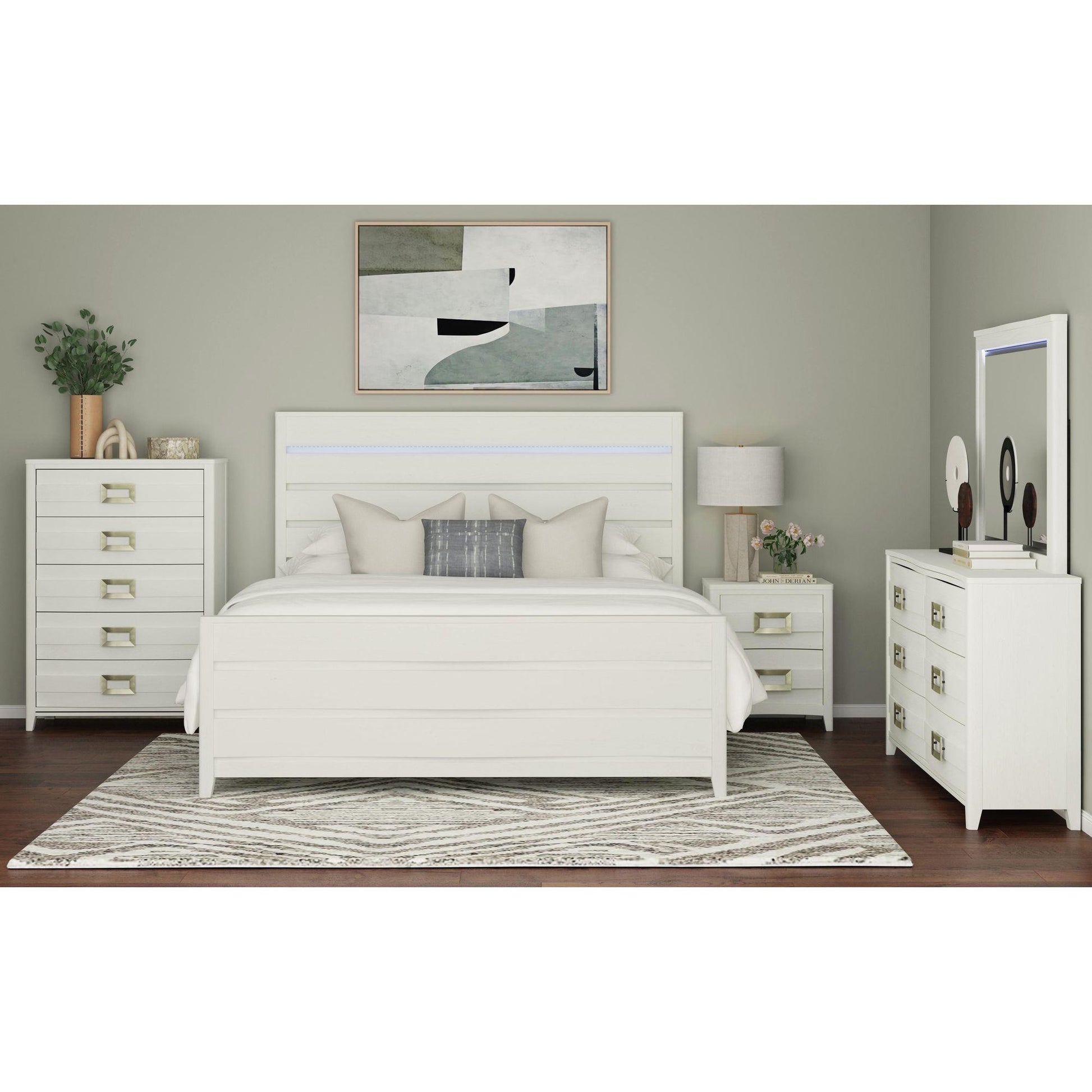  Elements International Tobias B-15990-7-NS 2-Drawer Nightstand IMAGE 3