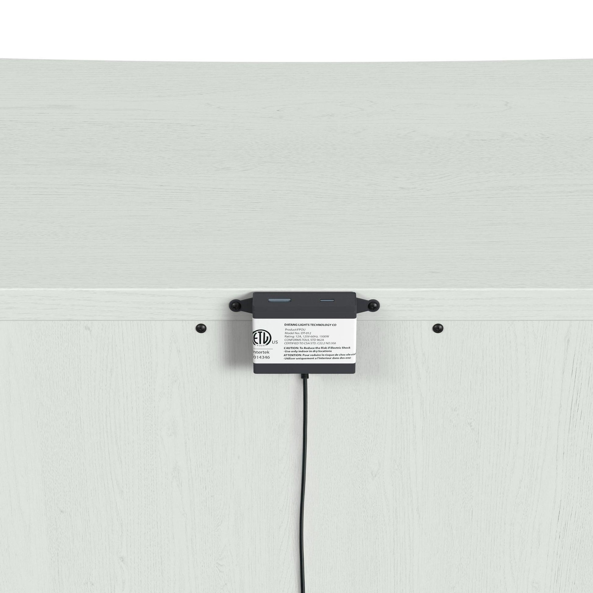  Elements International Tobias B-15990-7-NS 2-Drawer Nightstand IMAGE 6