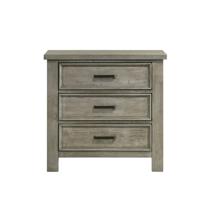 Elements International Sullivan SV300NS 3-Drawer Nightstand IMAGE 2