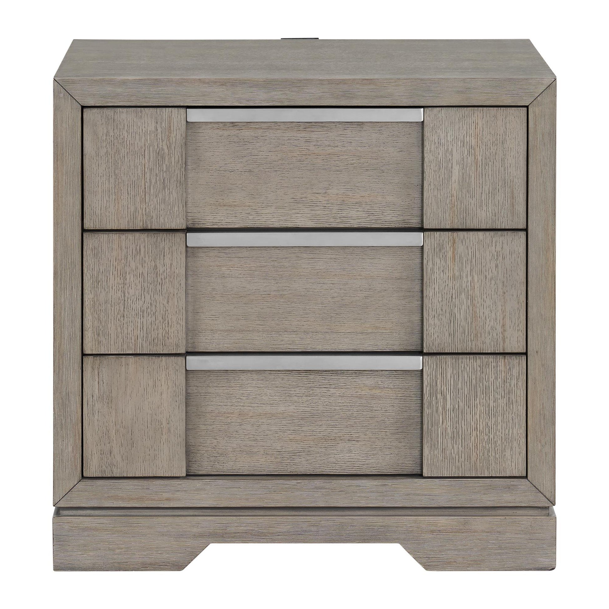  Elements International Kelis B-9770-3-NS 3-Drawer Nightstand IMAGE 2