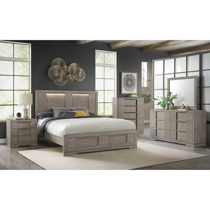  Elements International Kelis B-9770-3-NS 3-Drawer Nightstand IMAGE 3