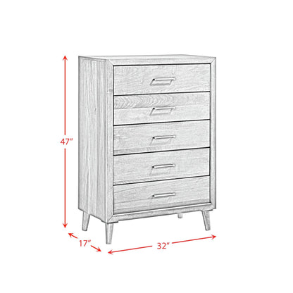  Elements International Malibu MC400CH5 5-Drawer Chest IMAGE 10