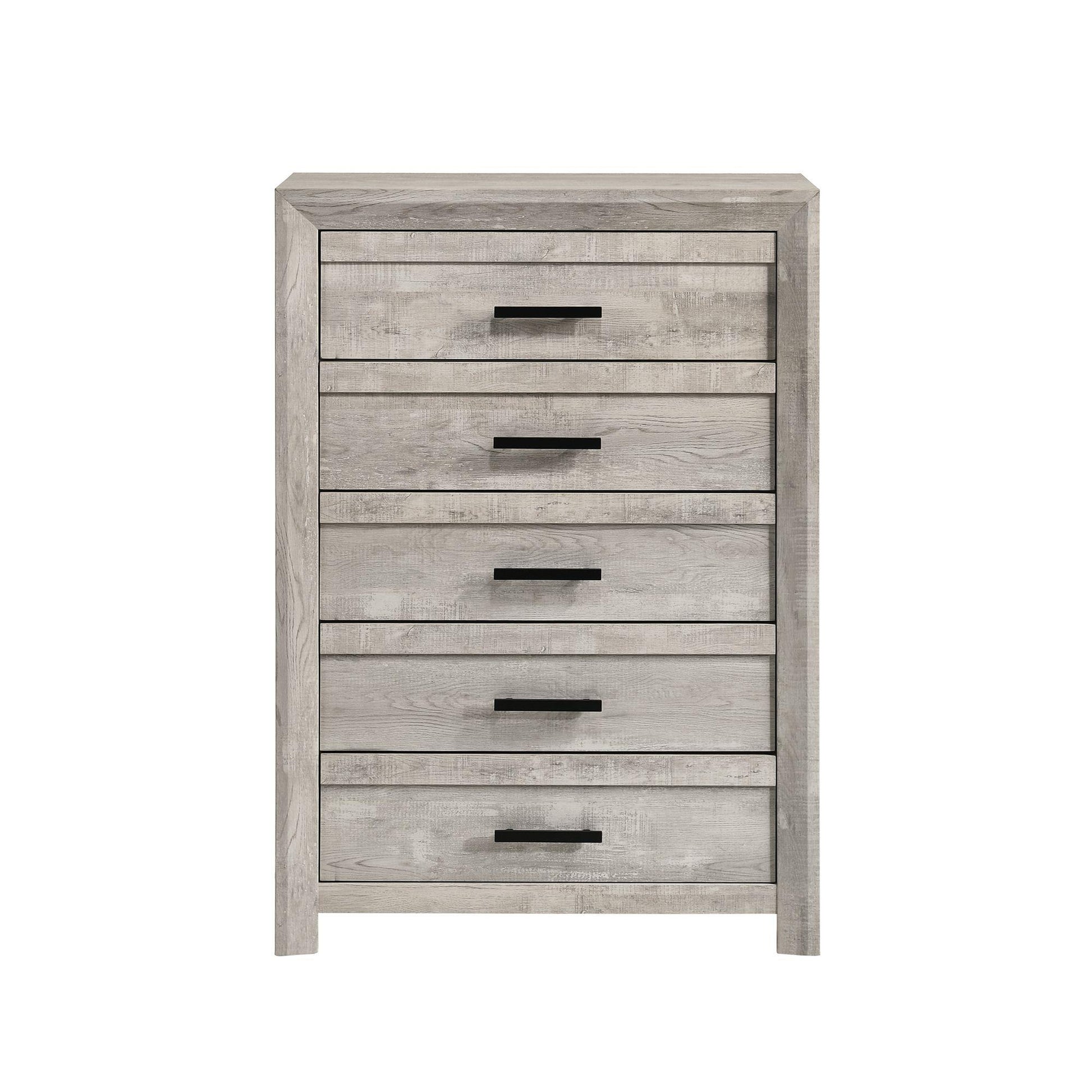  Elements International Eleanor EL700CHZS 5-Drawer Chest IMAGE 2