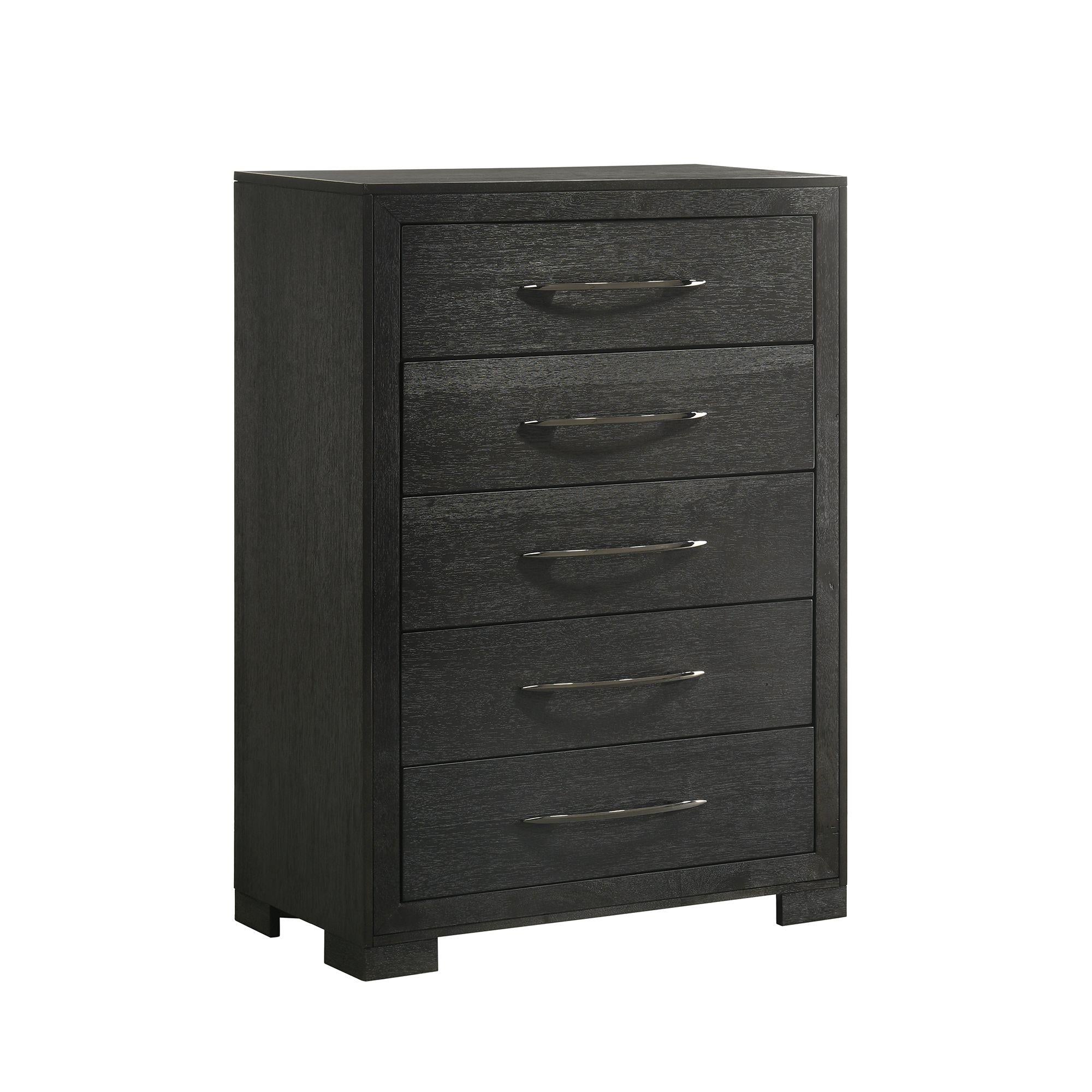  Elements International Allan B-3410-8-CH 5-Drawer Chest IMAGE 1