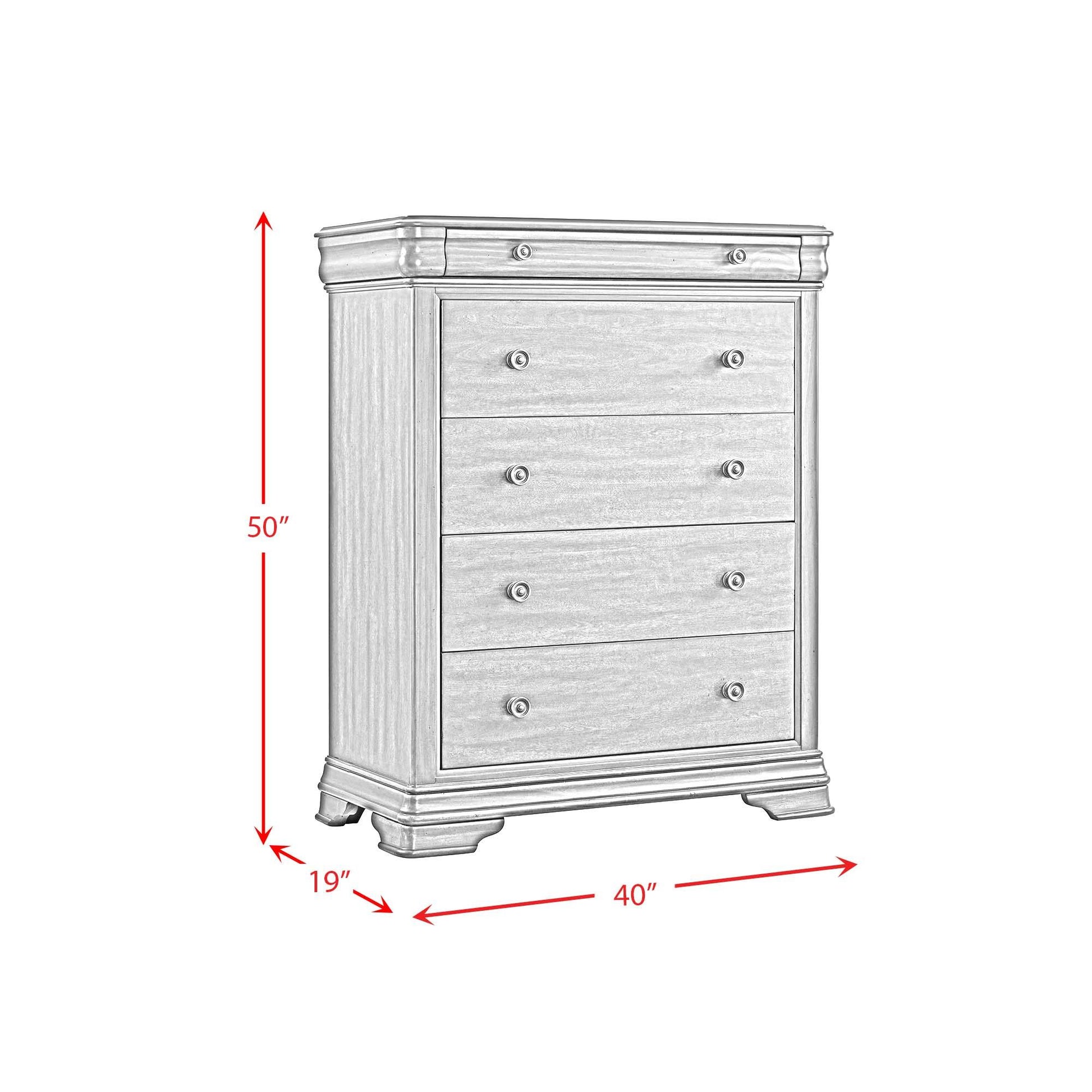  Elements International Phillipe B-5210-5-CH 5-Drawer Chest IMAGE 11
