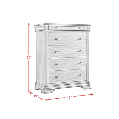  Elements International Phillipe B-5210-5-CH 5-Drawer Chest IMAGE 11