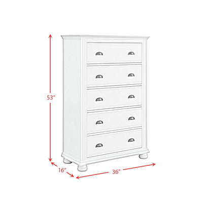  Elements International Kona B-9340-7-CH 5-Drawer Chest IMAGE 13