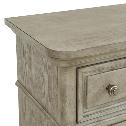  Elements International Whit-Ash B-11360-3-CH1 5-Drawer Chest IMAGE 4