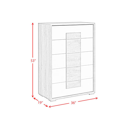  Elements International San Matteo B-16010-7-CH 5-Drawer Chest IMAGE 9