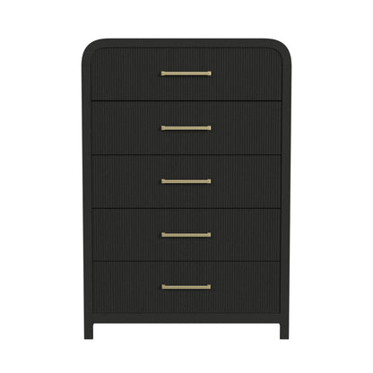  Elements International Ridgemont B-14440-8W-CH 5-Drawer Chest IMAGE 2