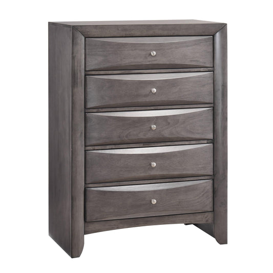  Elements International Emily EG100CHS-S 5-Drawer Chest IMAGE 1