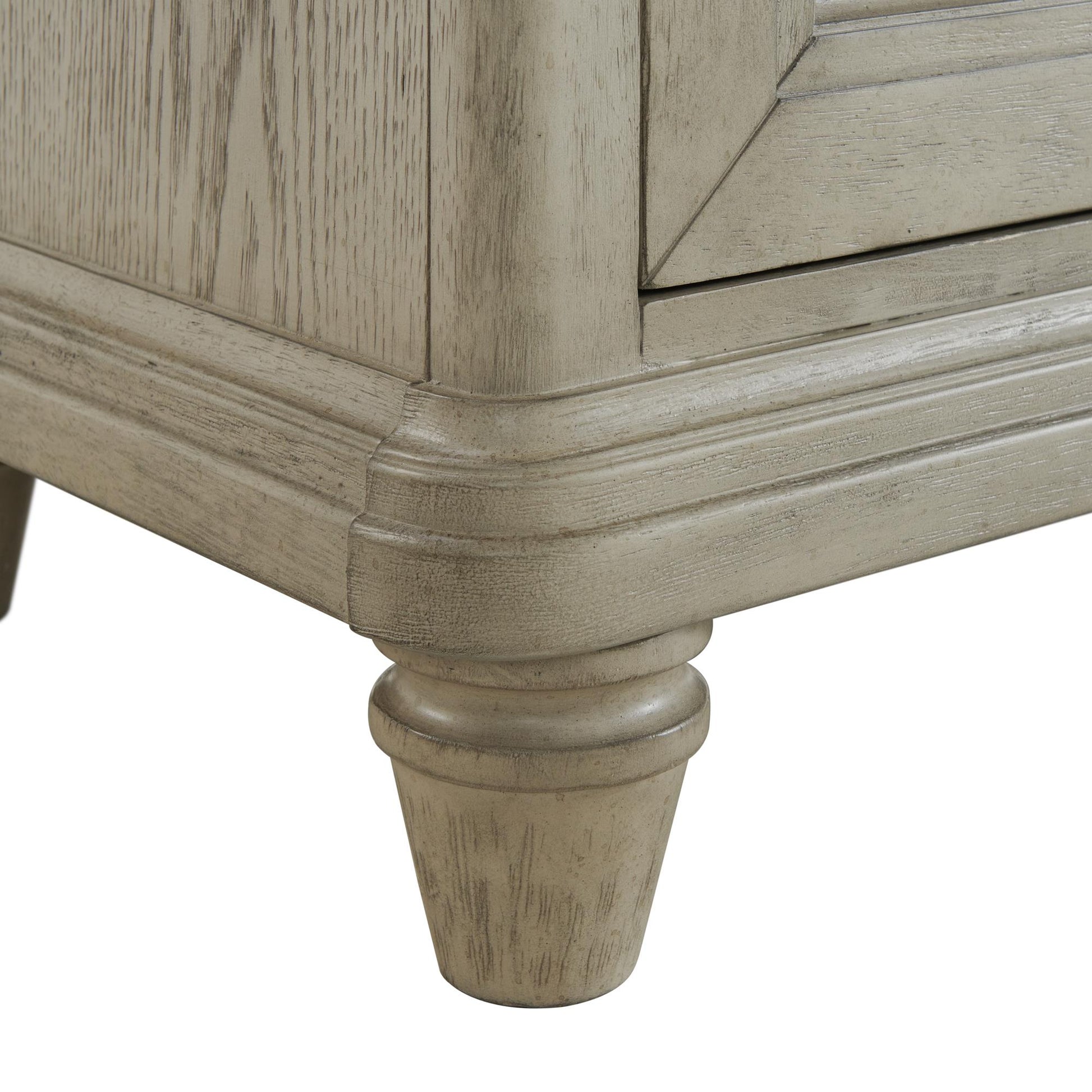  Elements International Whit-Ash B-11360-3-CH2 5-Drawer Door Chest IMAGE 8