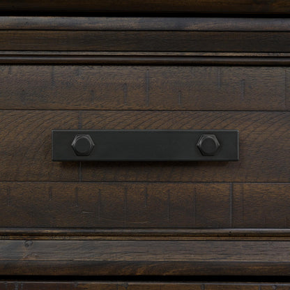  Elements International Colorado City B-13010-8-CH2 6-Drawer Door Chest IMAGE 7