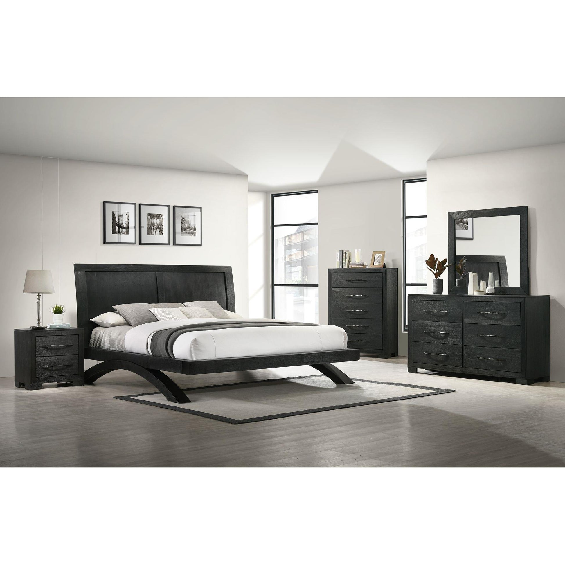  Elements International Allan B-3410-8-DR 6-Drawer Dresser IMAGE 3