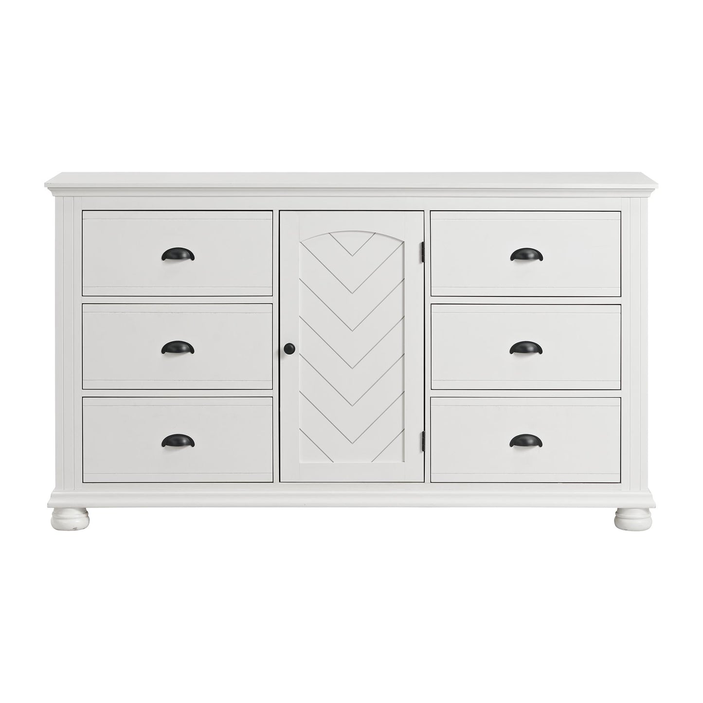  Elements International Kona B-9340-7-DR 6-Drawer Dresser IMAGE 2