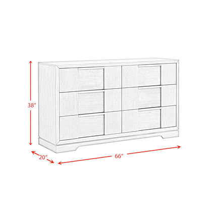  Elements International Kelis B-9770-3-DR 6-Drawer Dresser IMAGE 9