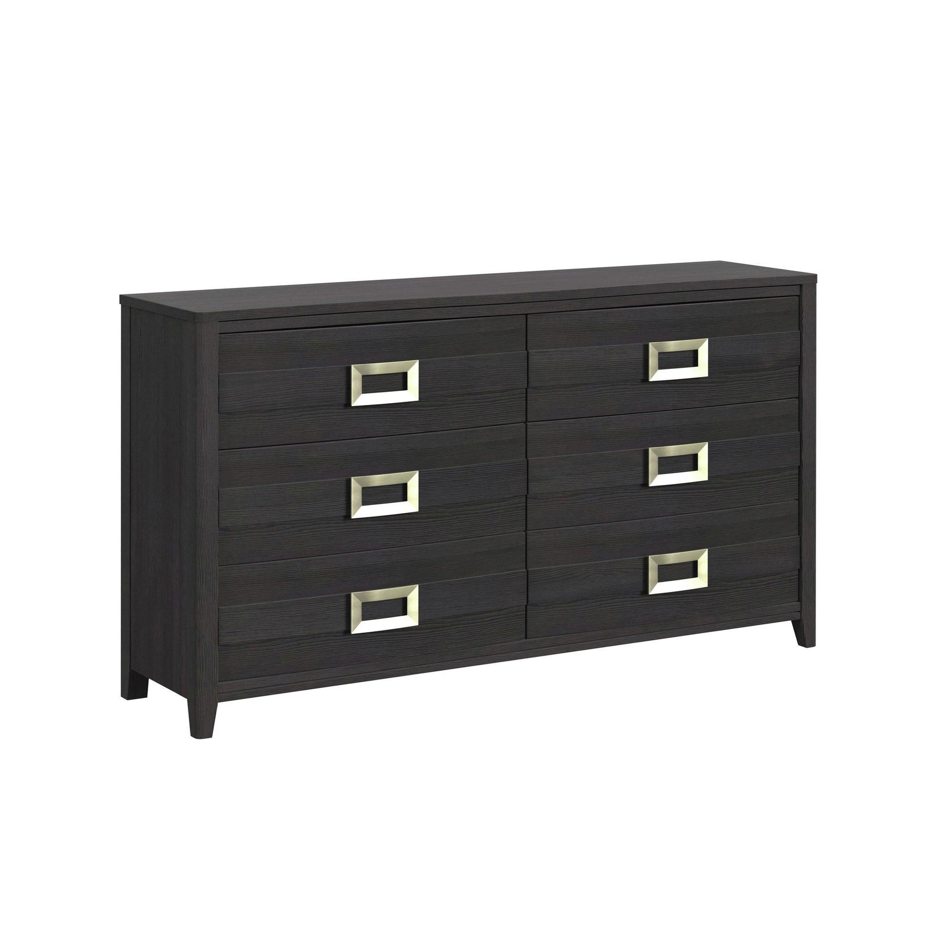  Elements International Tobias B-15990-8-DR 6-Drawer Dresser IMAGE 1