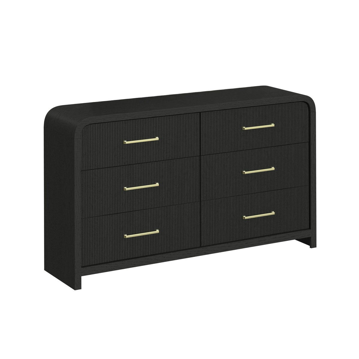  Elements International Ridgemont B-14440-8W-DR 6-Drawer Dresser IMAGE 1