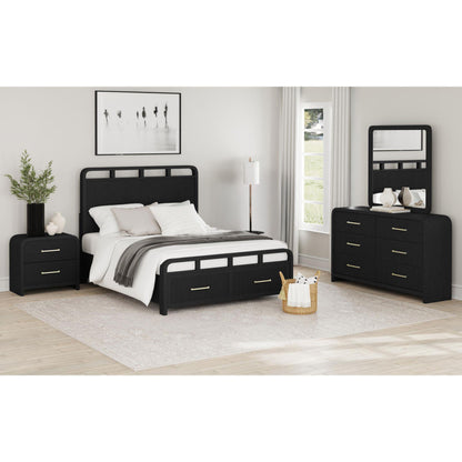  Elements International Ridgemont B-14440-8W-DR 6-Drawer Dresser IMAGE 5