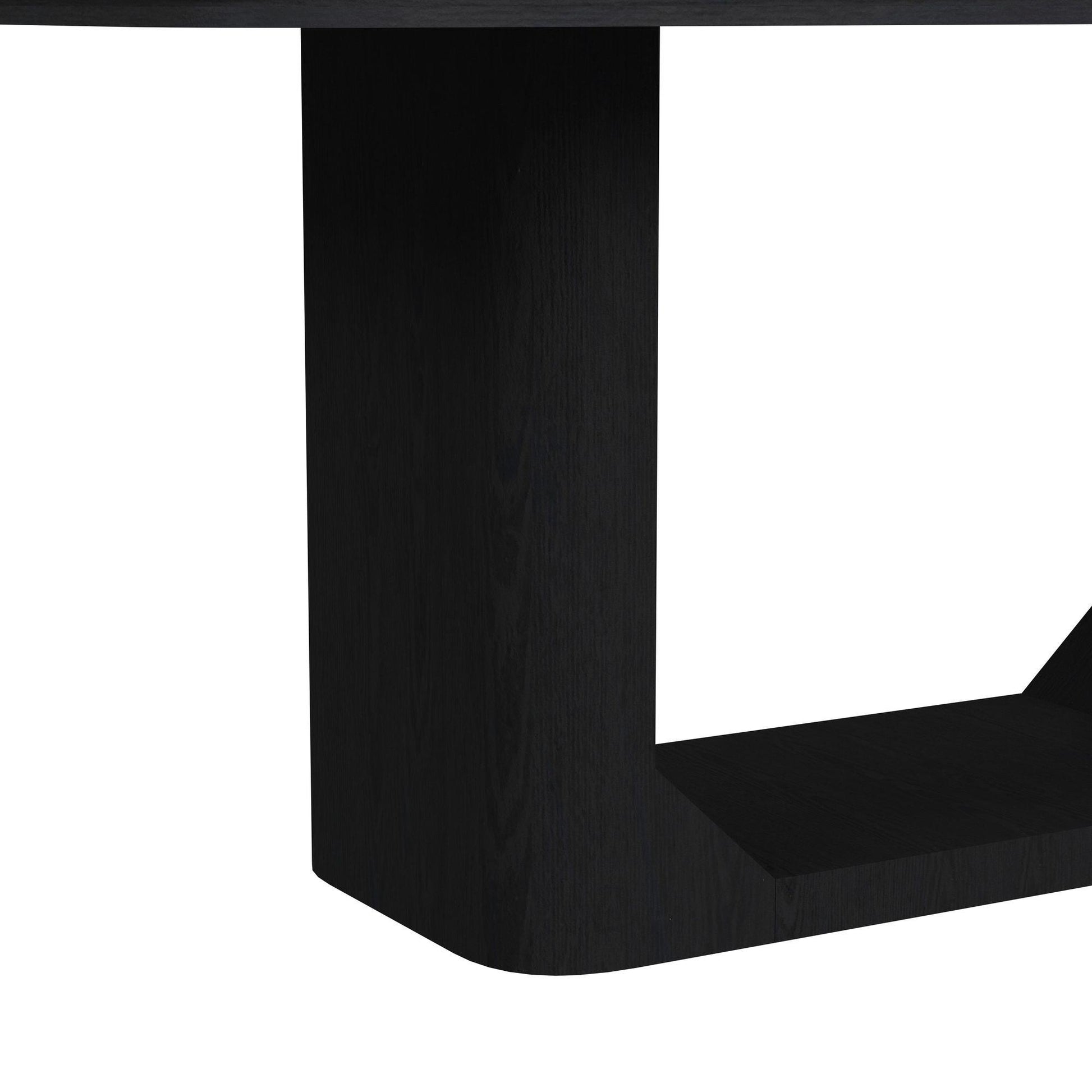  Elements International Rosalie D-16860-8-DT 72" Rectangular Dining Table IMAGE 5