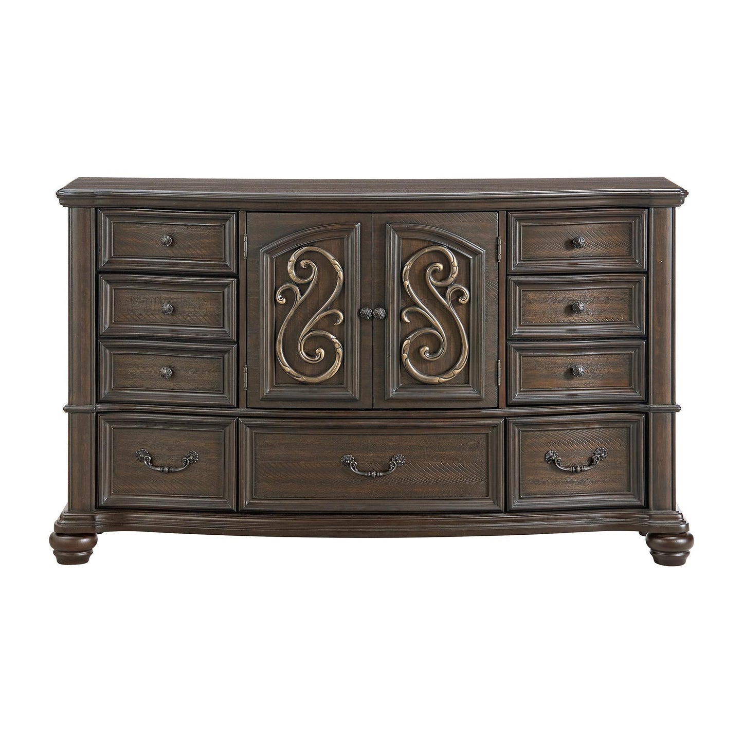  Elements International Brunswick B-13070-5-DR 7-Drawer Dresser IMAGE 2