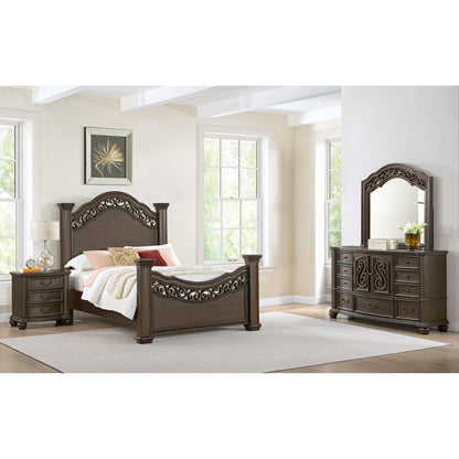  Elements International Brunswick B-13070-5-DR 7-Drawer Dresser IMAGE 6
