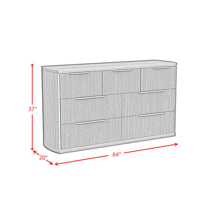  Elements International Sylvie B-16000-5-DR 7-Drawer Dresser IMAGE 10