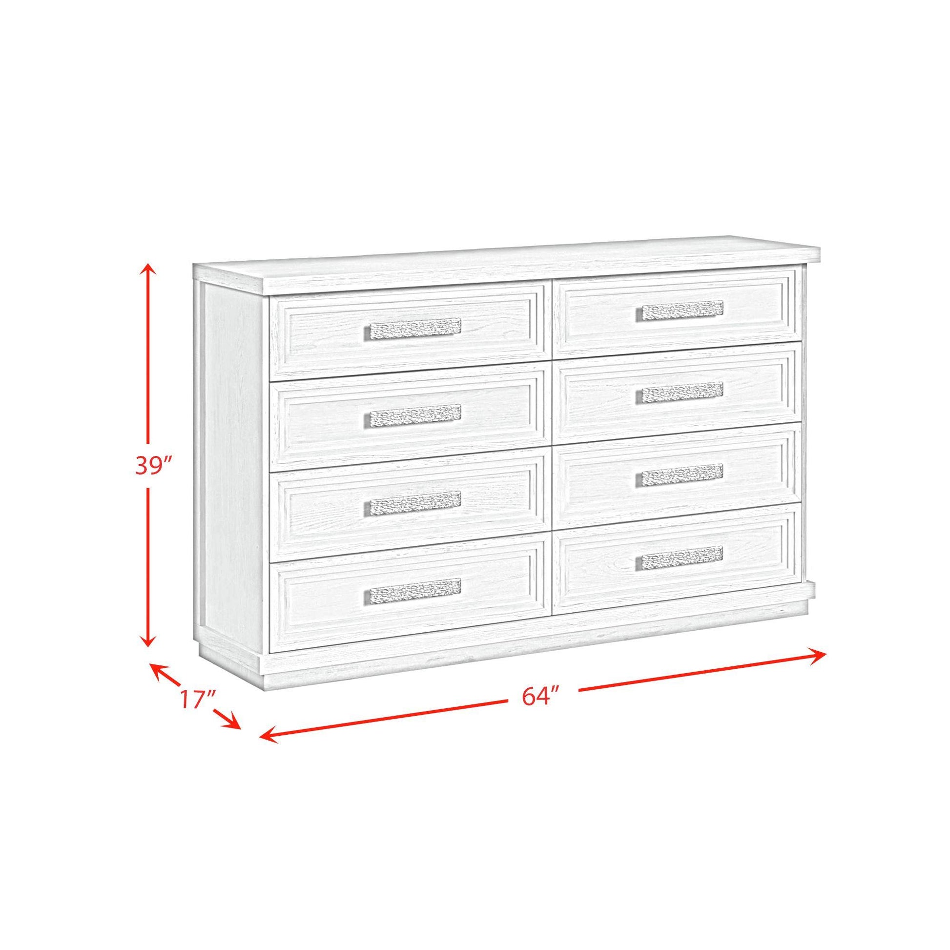  Elements International Avalanche B-11600-7-DR 8-Drawer Dresser IMAGE 9