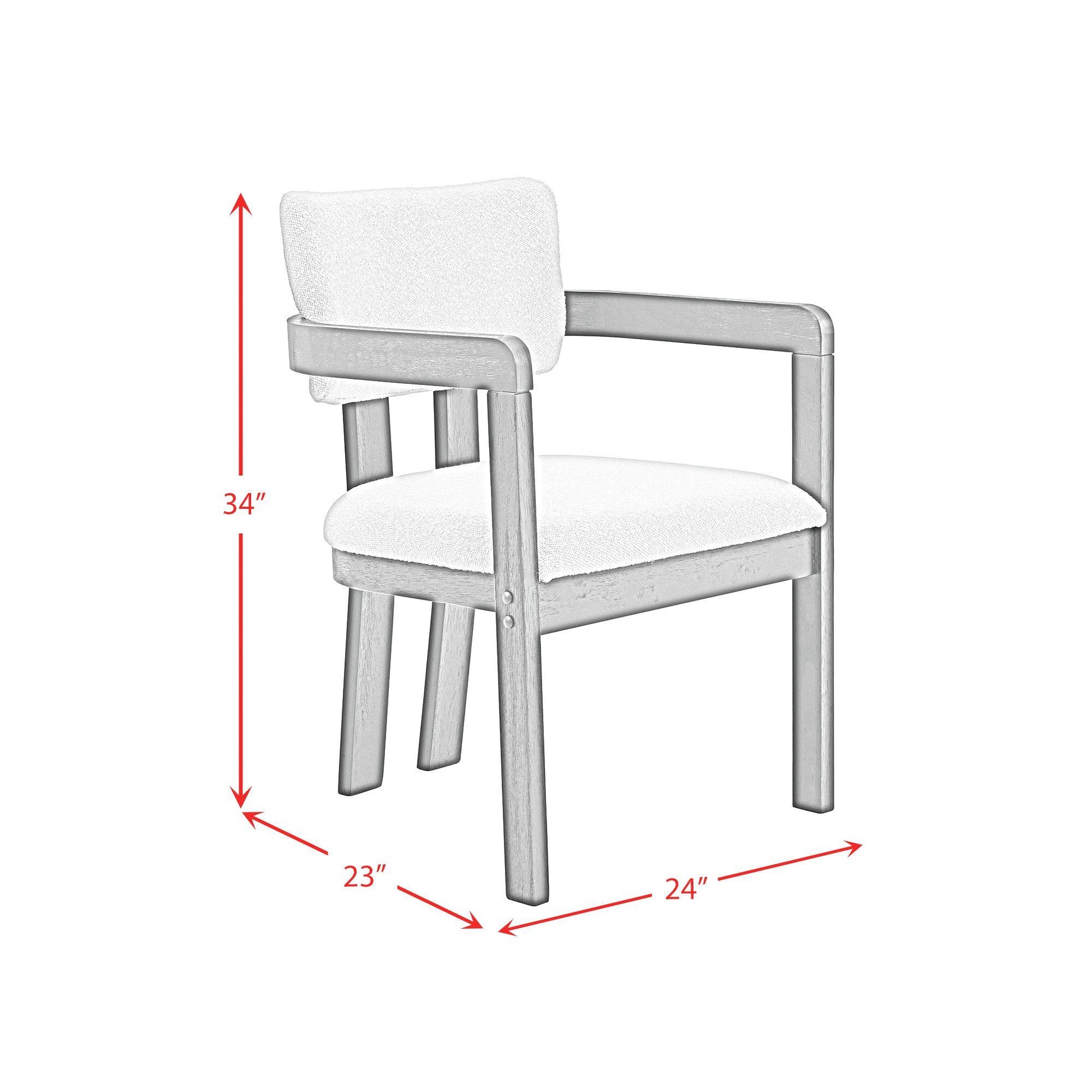  Elements International Portland D-1710-5-AC3 Arm Chair IMAGE 9