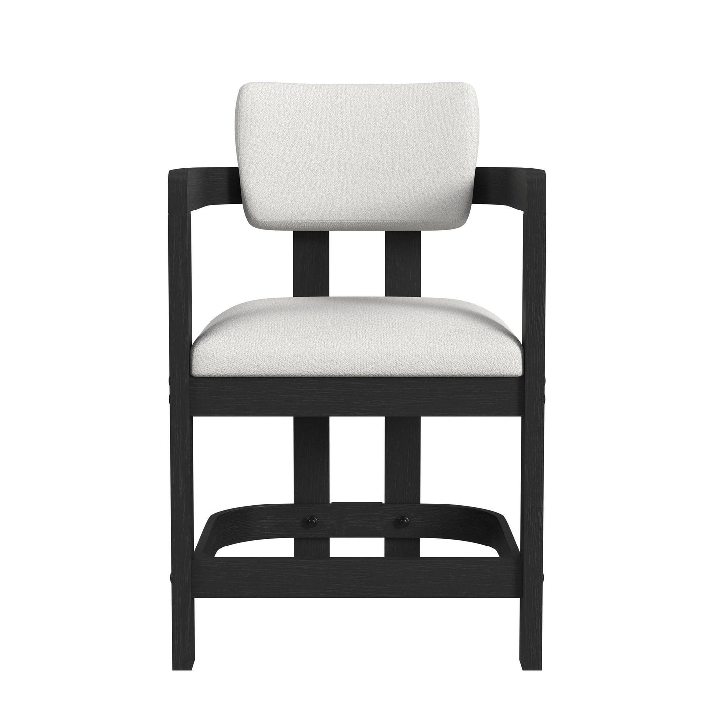  Elements International Portland D-1710-8-CST3 Arm Counter Stool IMAGE 2