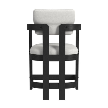  Elements International Portland D-1710-8-CST3 Arm Counter Stool IMAGE 4