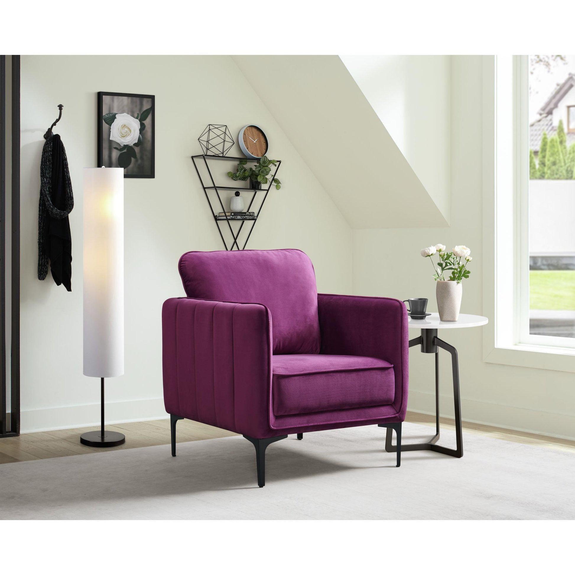  Elements International Rae U-4460-8563-100 Chair IMAGE 4