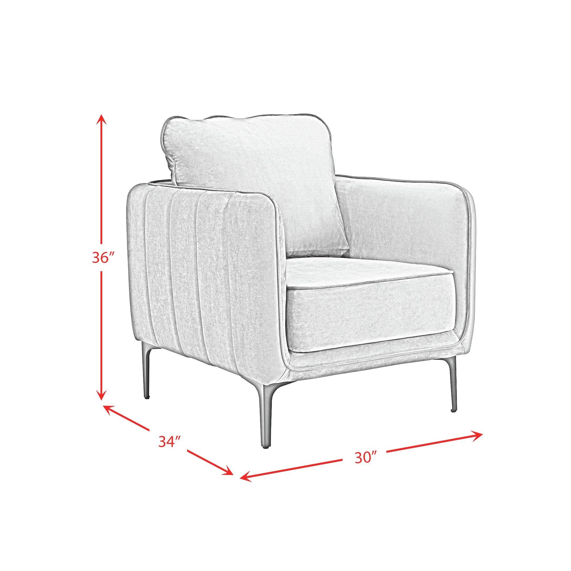  Elements International Rae U-4460-8563-100 Chair IMAGE 8