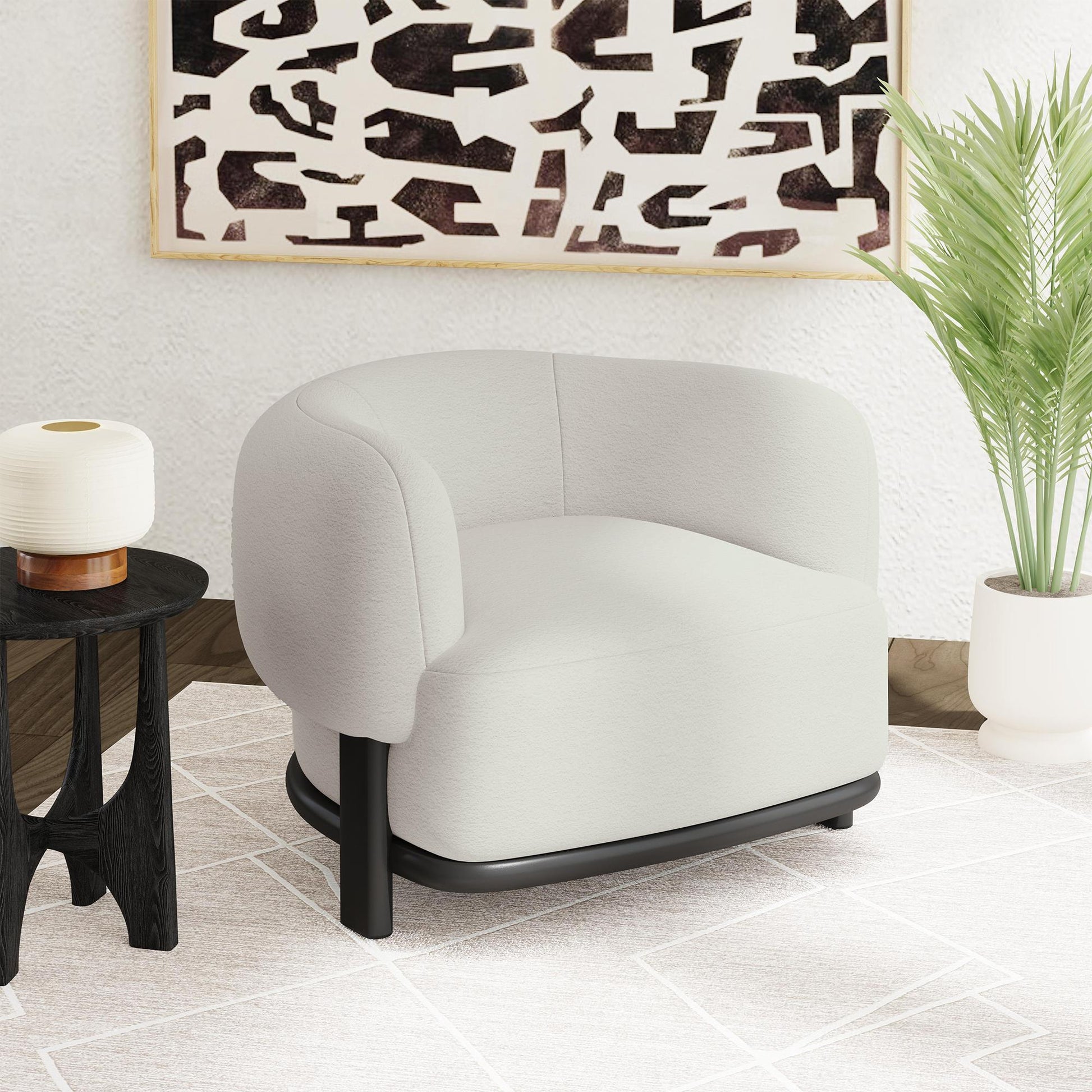  Elements International Sevilla U-15190-11301-100 Chair IMAGE 4