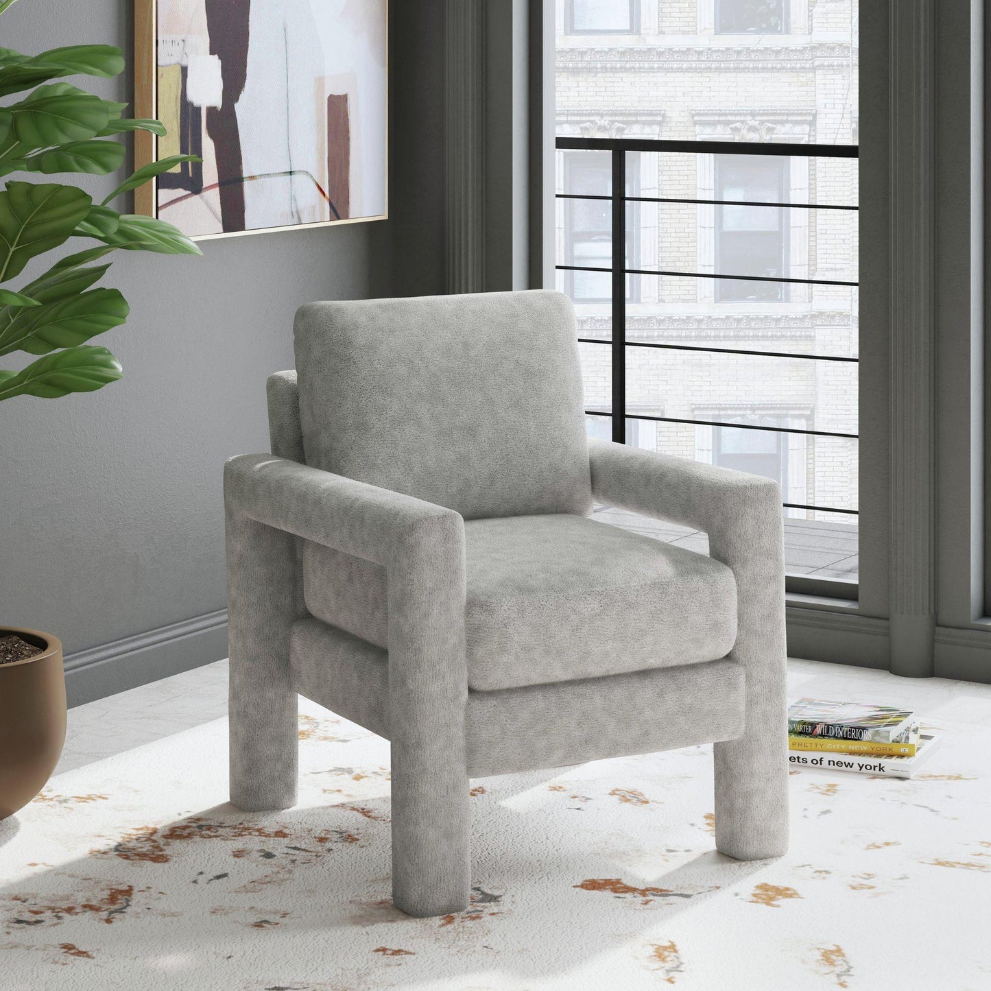  Elements International Zoey U-15200-11170-100 Chair IMAGE 5
