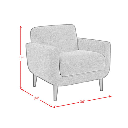  Elements International Hadley II U-9200-10466-100 Chair IMAGE 7
