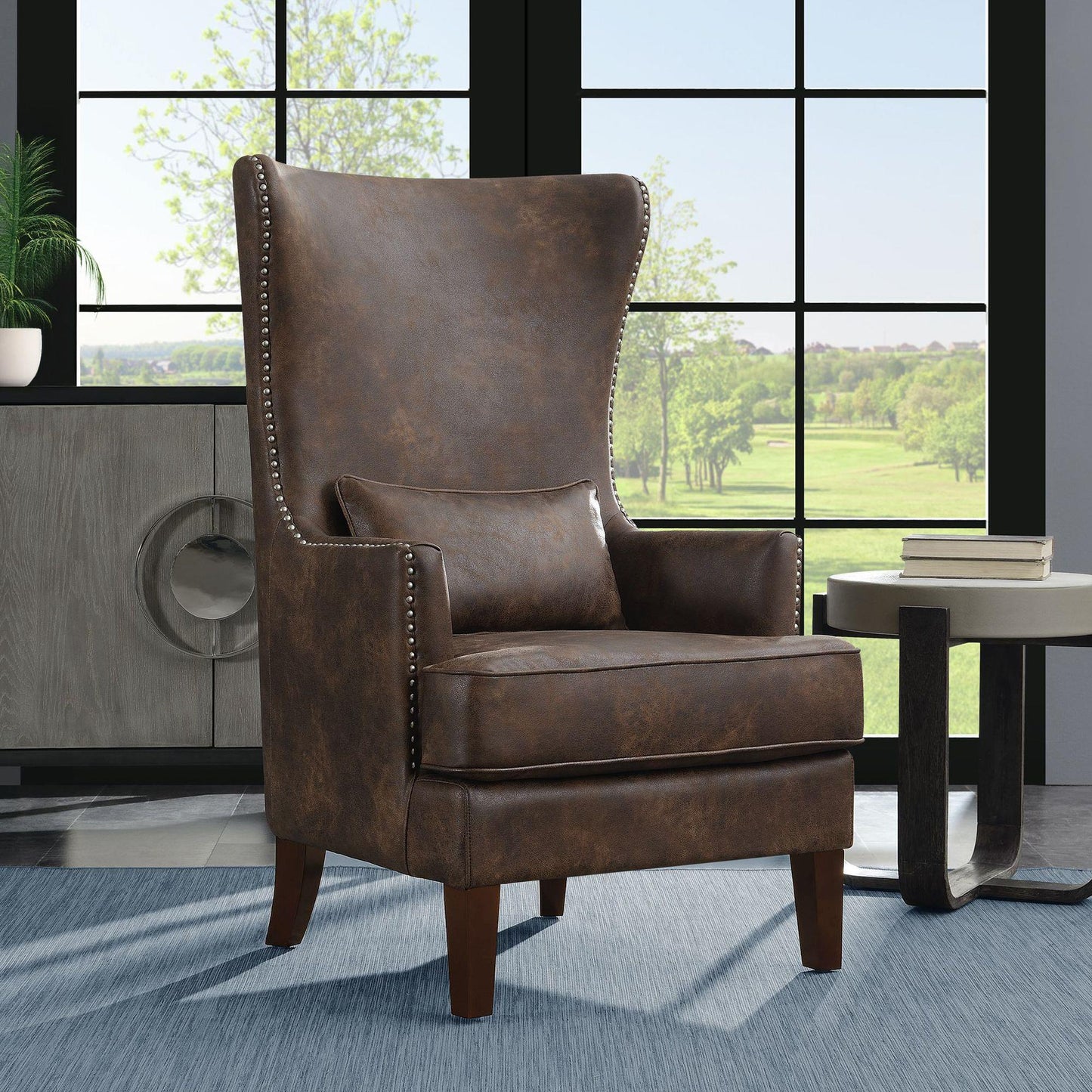  Elements International Kori UKR3002100 Chair IMAGE 3