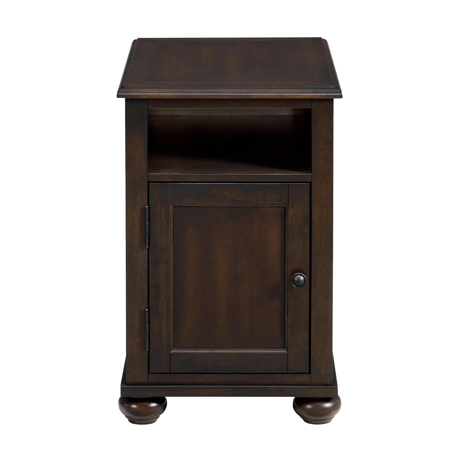  Elements International Wagner T-15740-5-CST Chairside Table IMAGE 2