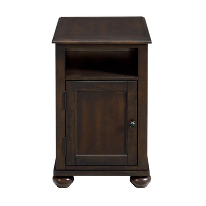  Elements International Wagner T-15740-5-CST Chairside Table IMAGE 2