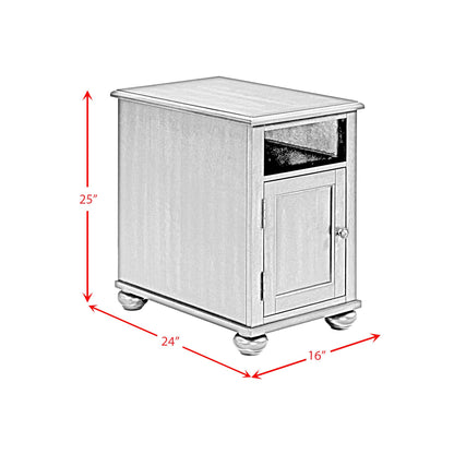  Elements International Wagner T-15740-5-CST Chairside Table IMAGE 9