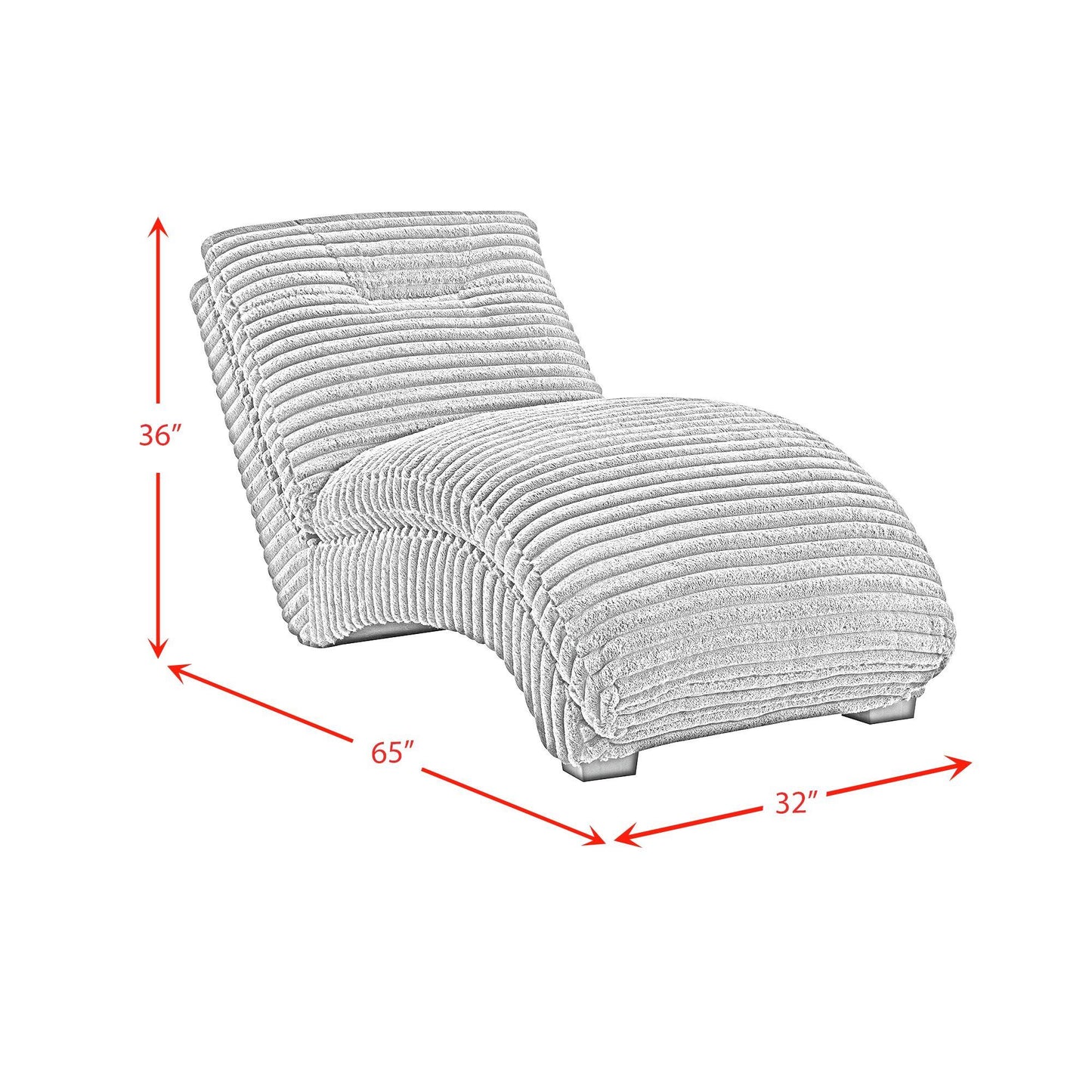  Elements International Dominick II U-11230-8846-110 Chaise IMAGE 7