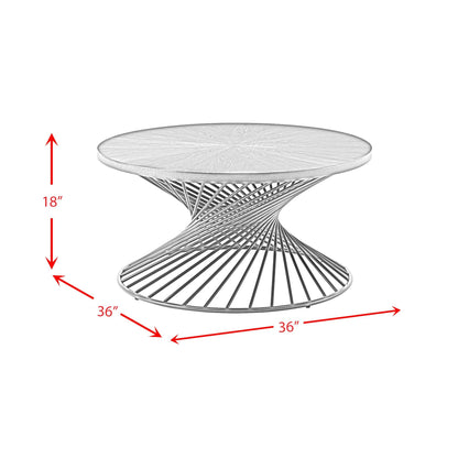  Elements International Terri CTTR800CT Coffee Table IMAGE 6