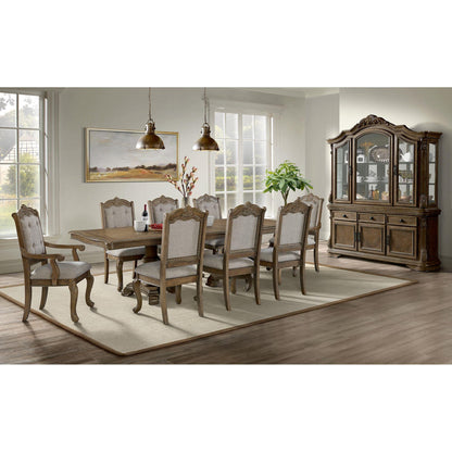  Elements International Madison Park D-10460-5-AC Dining Arm Chair IMAGE 3
