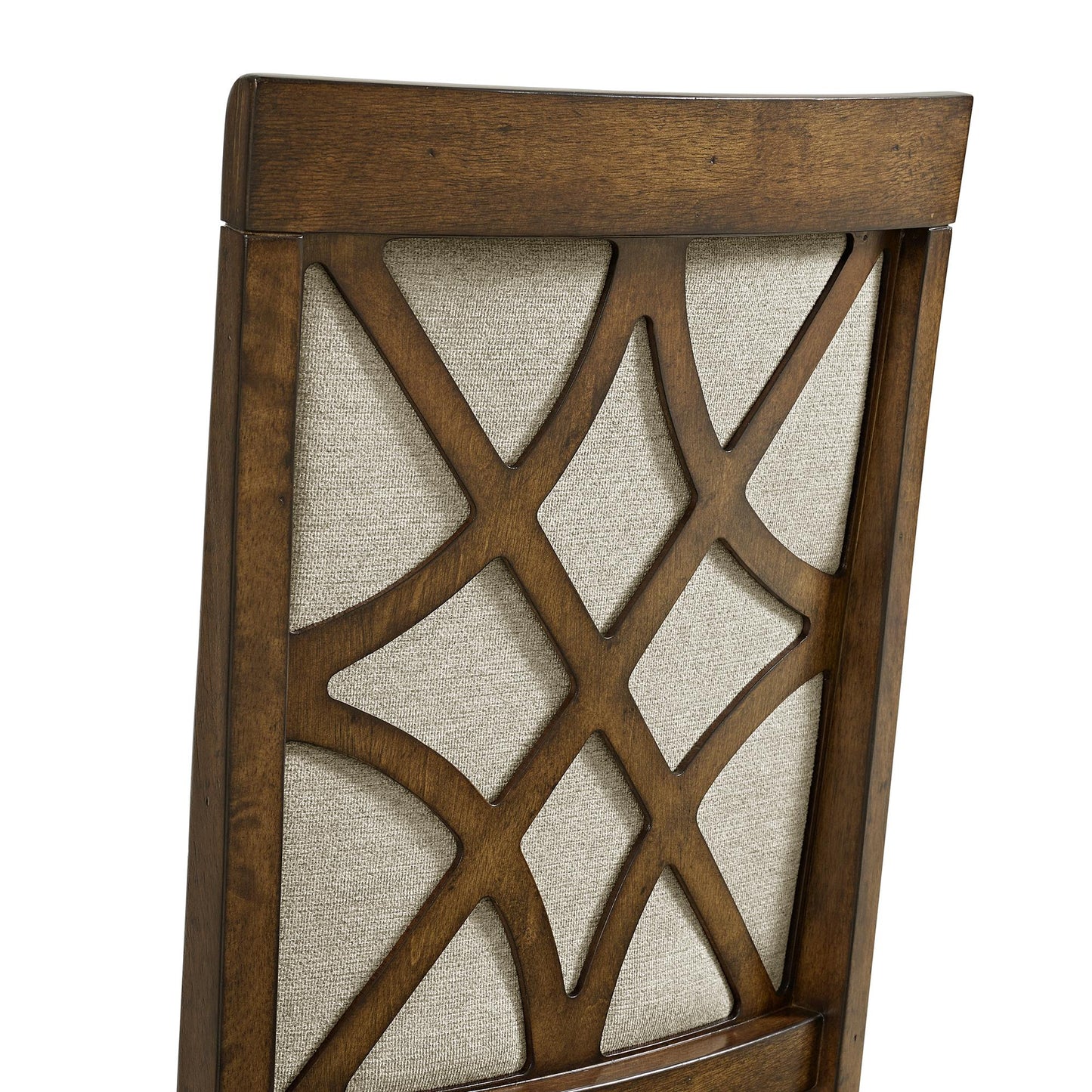  Elements International Phillipe D-5210-5-AC Dining Arm Chair IMAGE 6