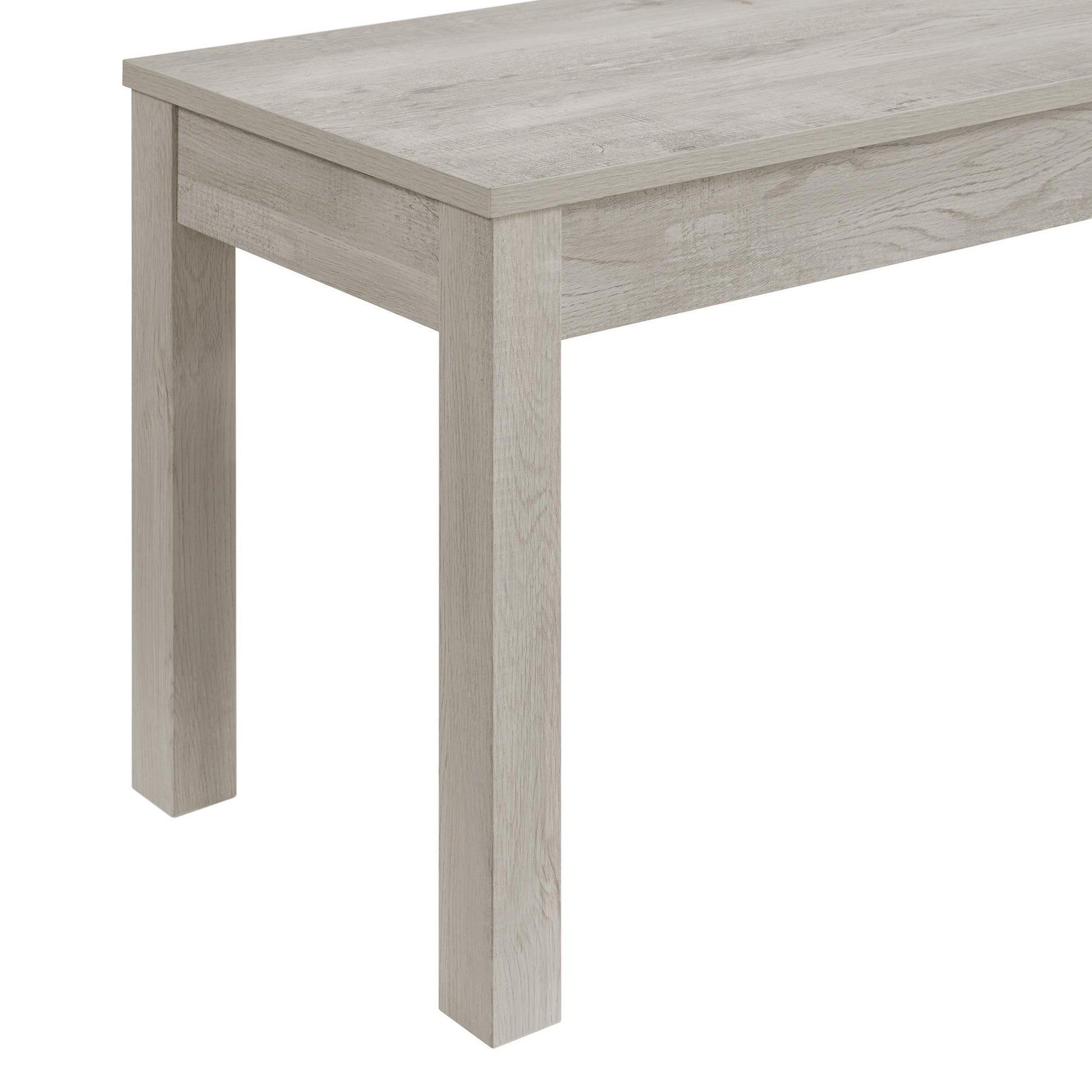  Elements International Eleanor D-6460-3-BN Dining Bench IMAGE 5