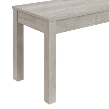  Elements International Eleanor D-6460-3-BN Dining Bench IMAGE 5