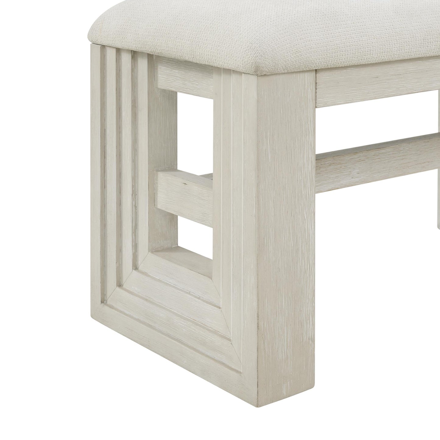  Elements International Avalanche D-11600-7-BN Dining Bench IMAGE 4