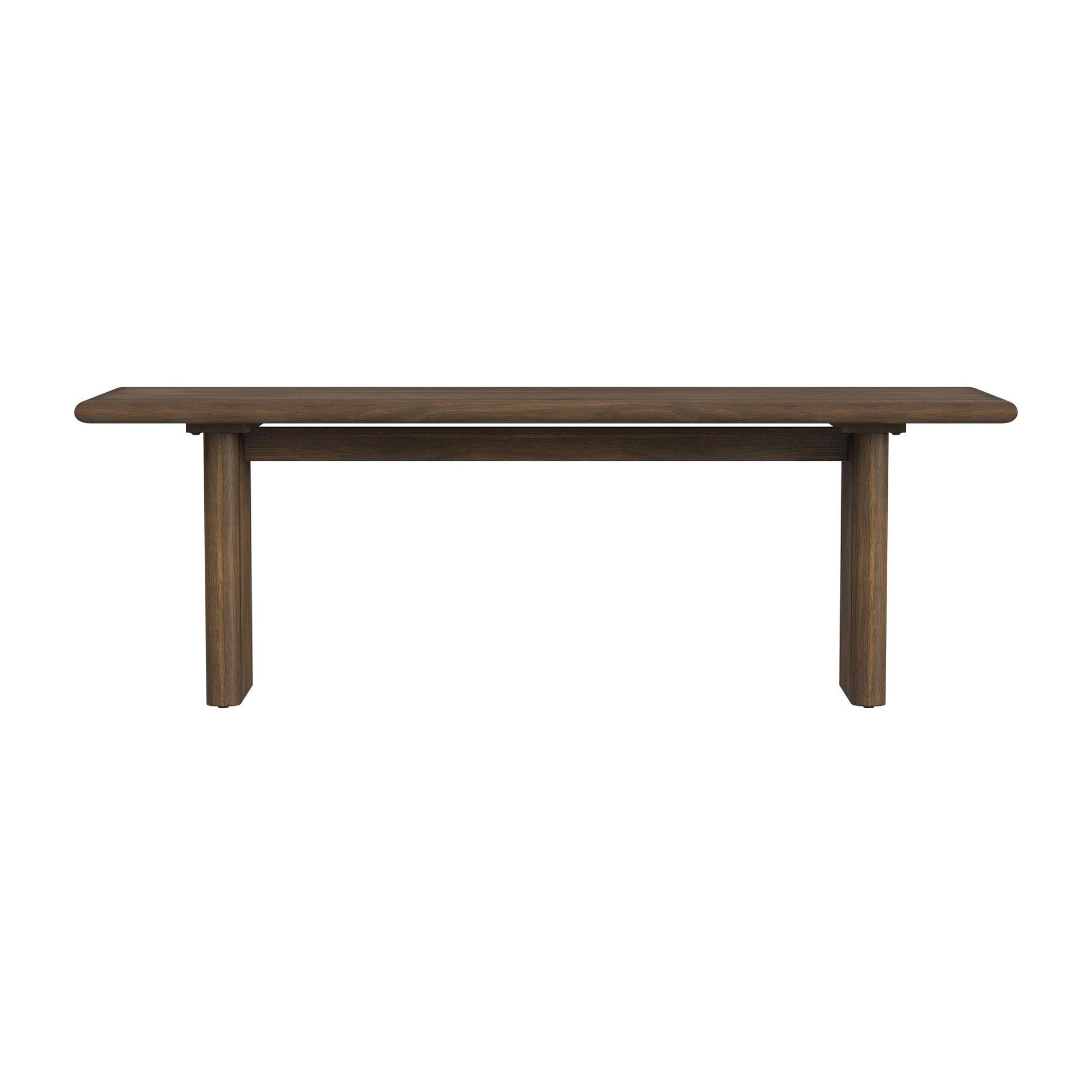 Elements International Brisbane D-16760-5-BN Dining Bench IMAGE 2