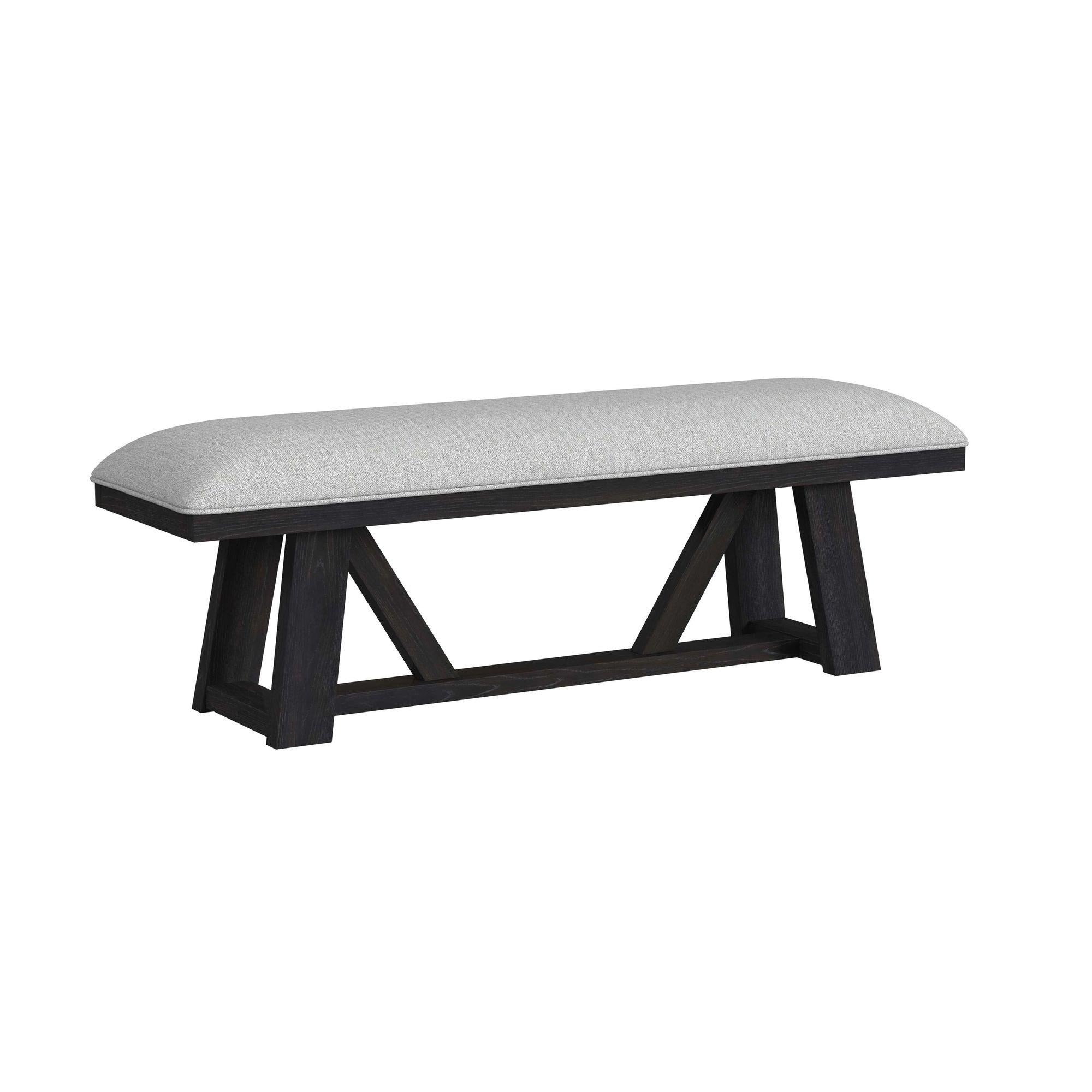  Elements International Transcend D-12980-3-BN Dining Bench IMAGE 1