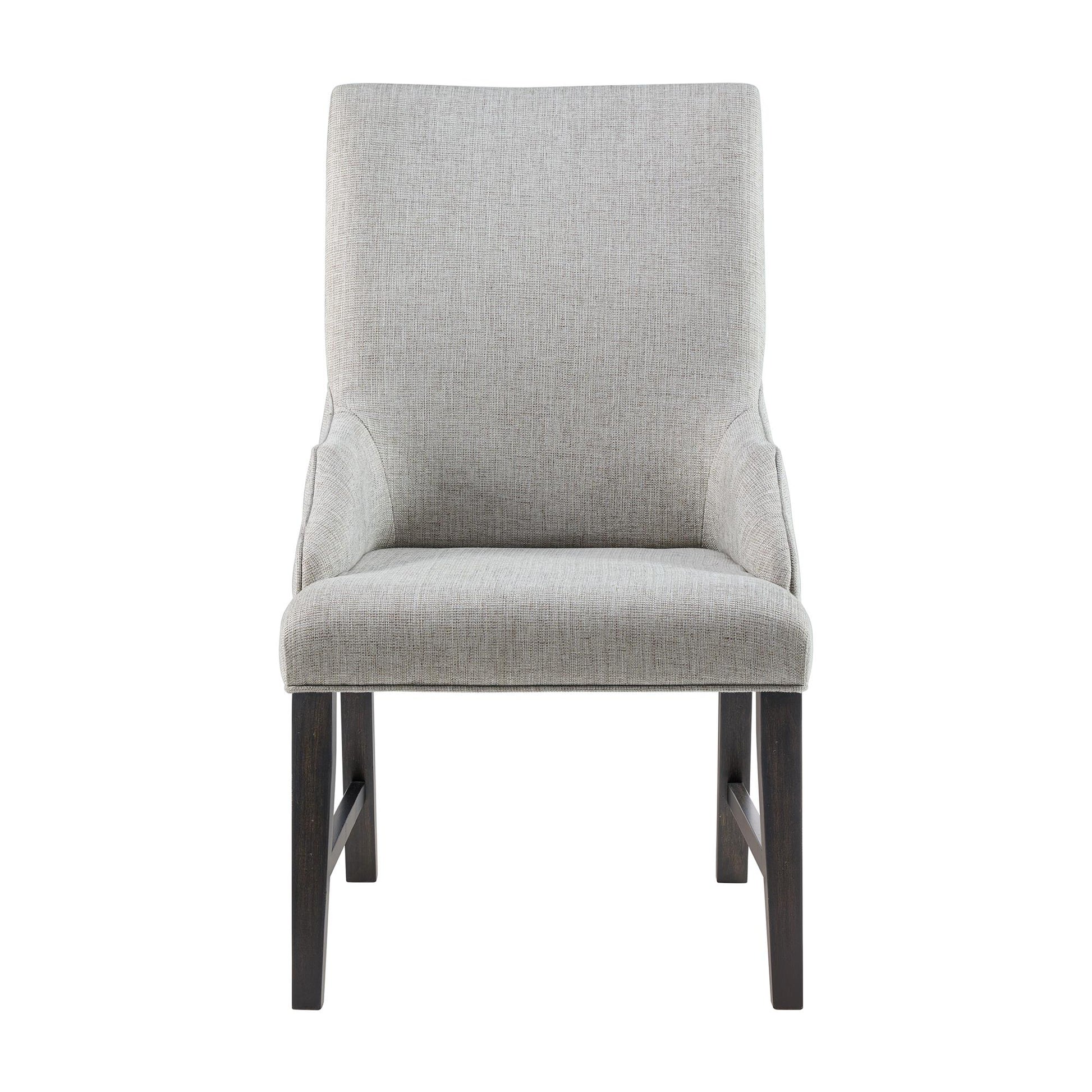 Elements International Montrose D-16670-8-HC Dining Host Chair IMAGE 2